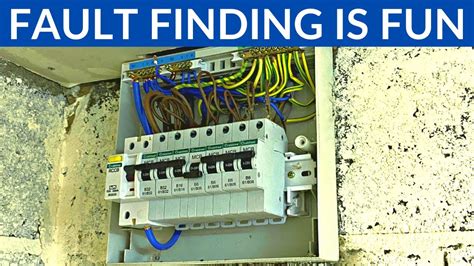 how to fault find electrical circuits to your cuircuit box|how to identify electrical faults.